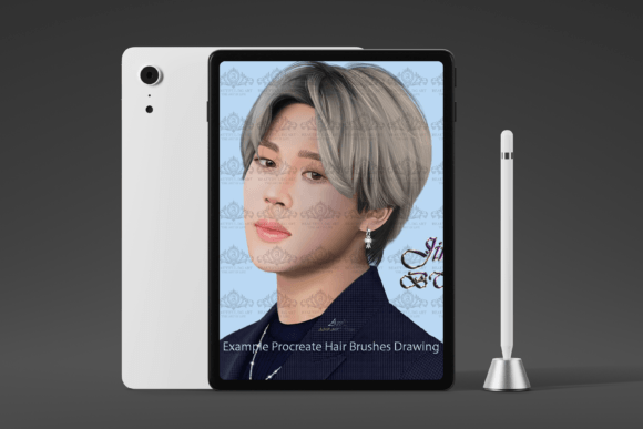 Download 21 Ipad Hair Brushes for Procreate - Ipad Collection