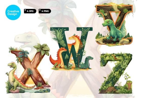 Download Letter WXYZ Forest Illustration - Forest illustration Collection