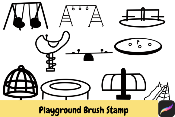 Download Playground Procreate Brush Stamps IPAD - Ipad Collection