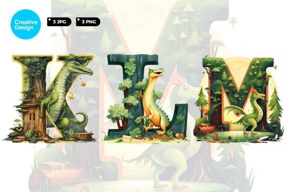 Download Letter KLM Forest Illustration - Forest illustration Collection
