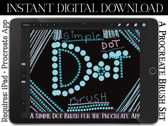 Download Simple Procreate Dot Brush for IPad Art - Ipad Collection
