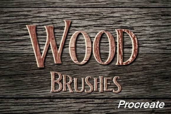 Download 20 Wood Texture Brushes - Procreate - Texture brushes Collection