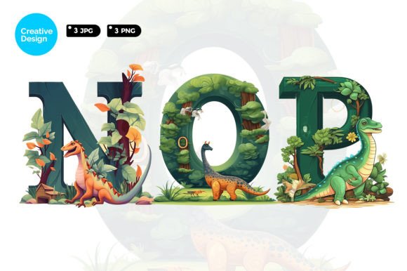 Download Letter NOP Forest Illustration - Forest illustration Collection