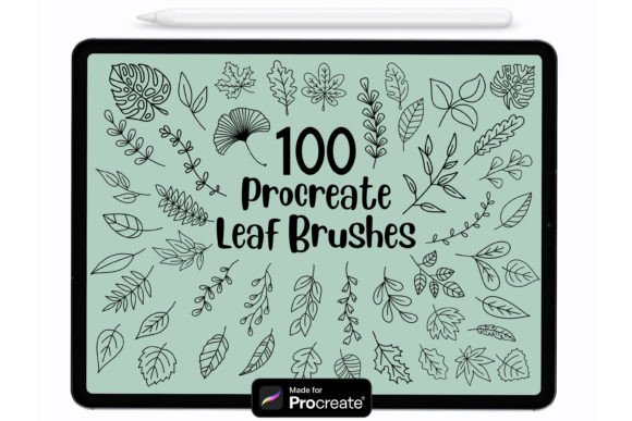 Download Procreate Brushes, Procreate Leaf Brush - Procreate leaf brush Collection