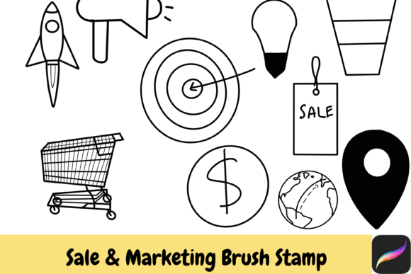 Download Marketing Procreate Brush Stamps IPAD - Ipad Collection