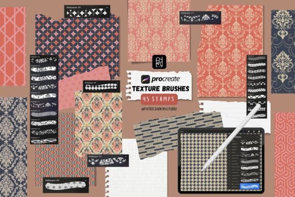 Download Procreate Wallpaper Texture Brushes - Texture brushes Collection