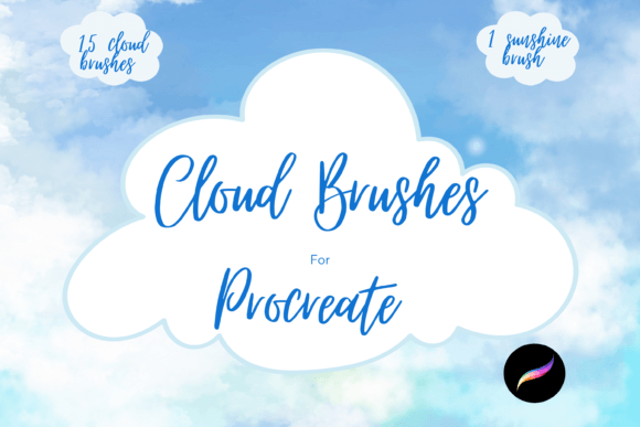 Download Procreate Cloud Brushes X 16 - Premium Bundle