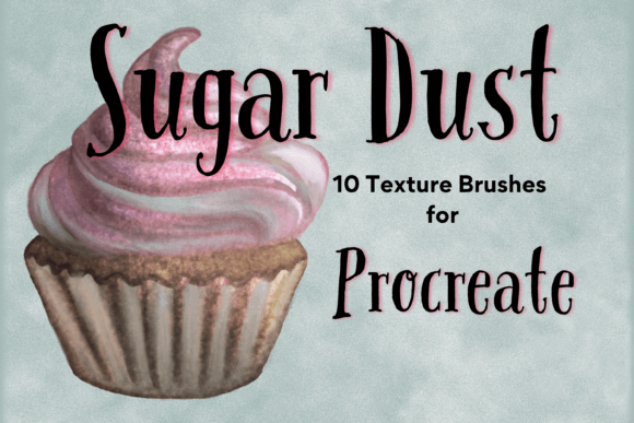 Download Sugar Dust Texture Brushes for Procreate - Texture brushes Collection