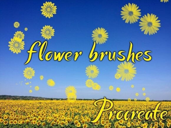 Download Flower Brushes - Procreate - Premium Bundle